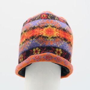 Isis Girls Orange Winter Hat size: 3-6 Months